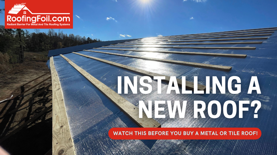 Home Owners Choose RoofingFoil™ Over Traditional Underlayments