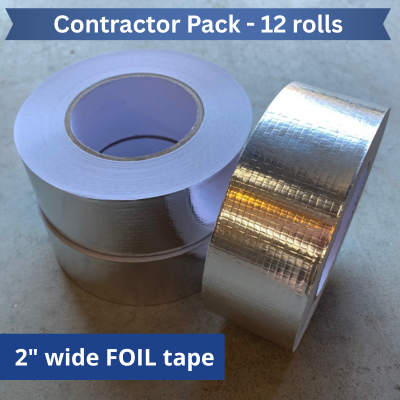 Foil Vapor Barrier Seam Tape