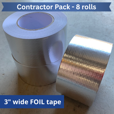 Foil Vapor Barrier Seam Tape