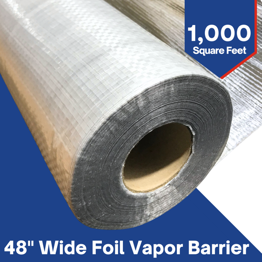Single Sided Solid Vapor Barrier Foil Insulation